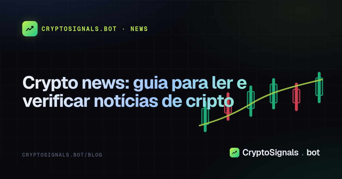 Crypto news: guia para ler e verificar notícias de cripto