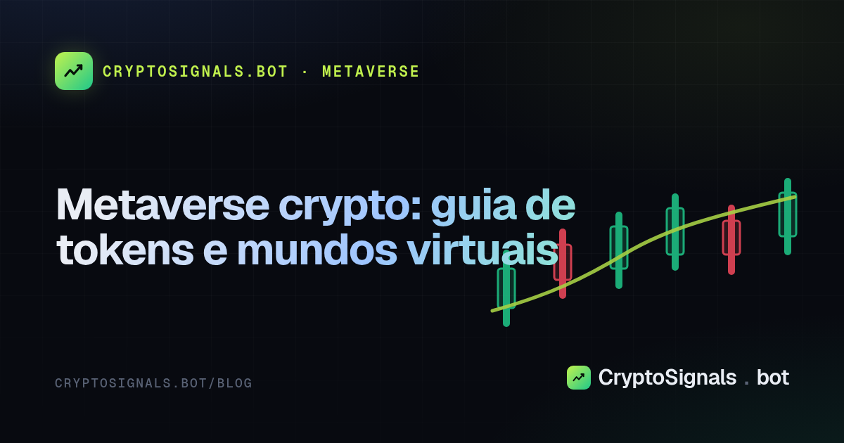 Metaverse crypto: guia de tokens e mundos virtuais