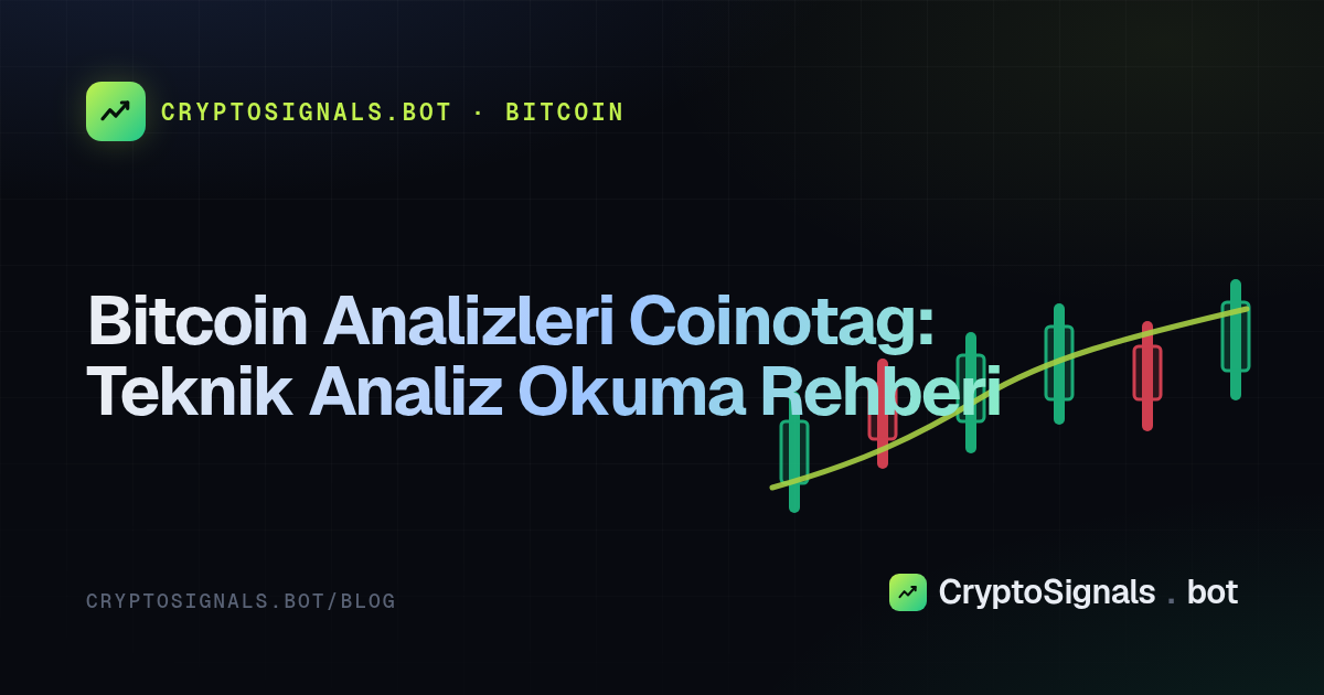 Bitcoin Analizleri Coinotag: Teknik Analiz Okuma Rehberi