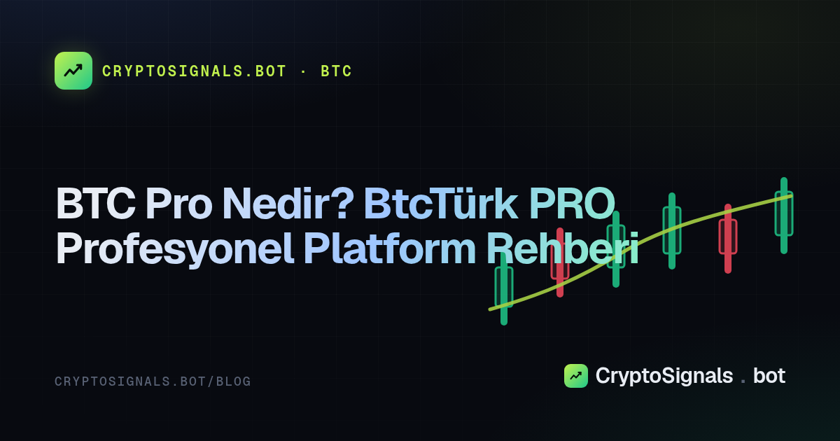 BTC Pro Nedir? BtcTürk PRO Profesyonel Platform Rehberi