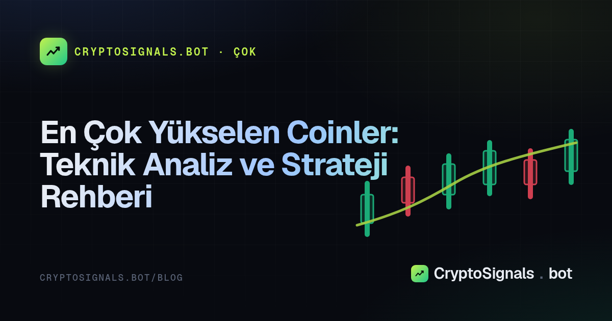 En Çok Yükselen Coinler: Teknik Analiz ve Strateji Rehberi