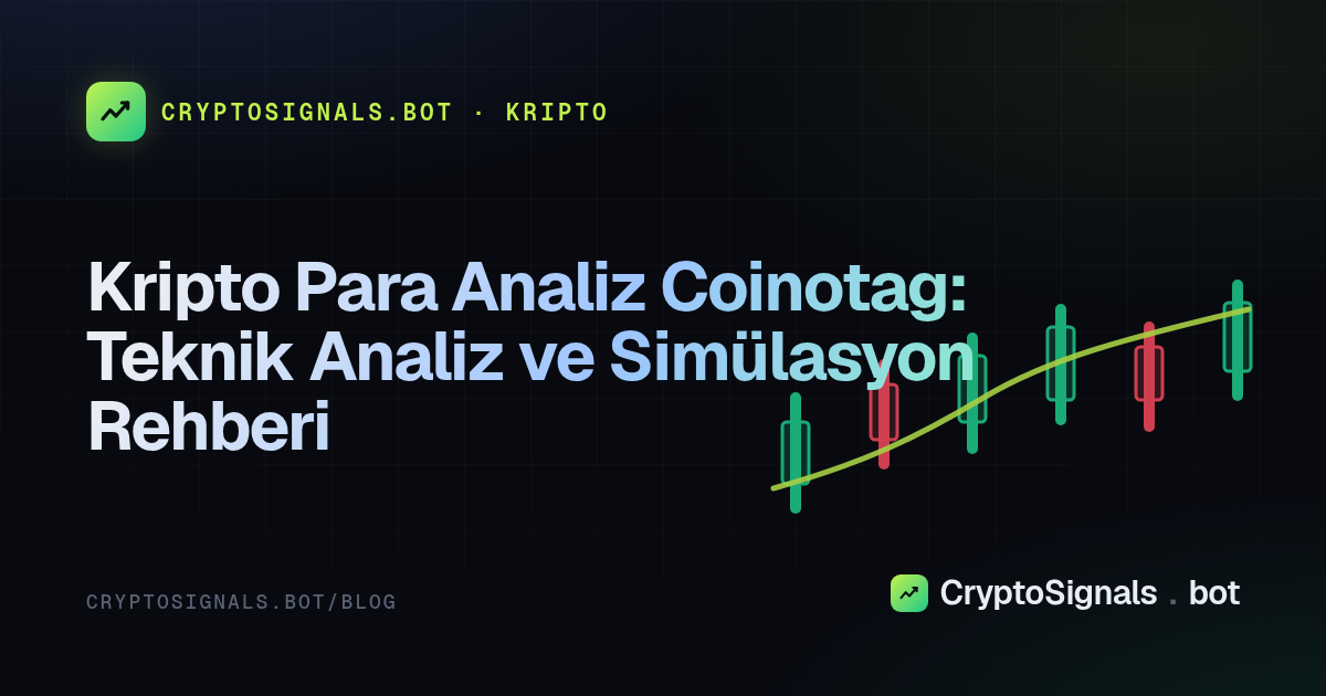 Kripto Para Analiz Coinotag: Teknik Analiz ve Simülasyon Rehberi