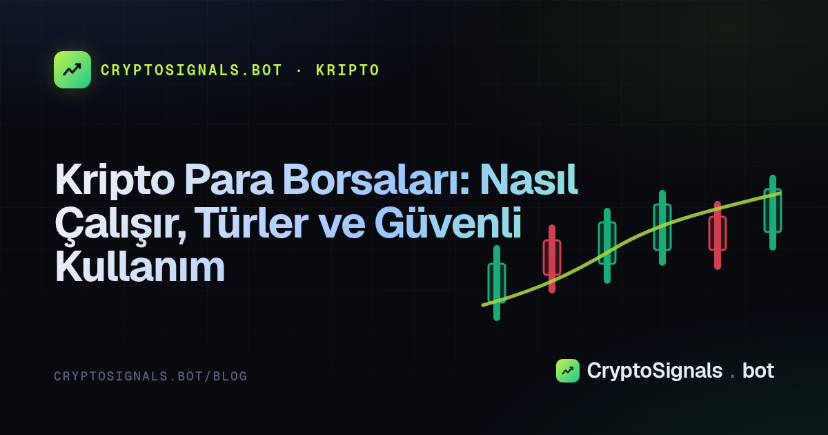 Kripto Para Borsaları: Nasıl Çalışır, Türler ve Güvenli Kullanım
