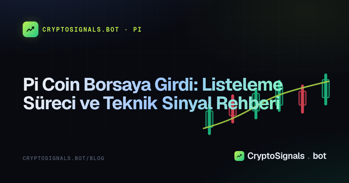 Pi Coin Borsaya Girdi: Listeleme Süreci ve Teknik Sinyal Rehberi