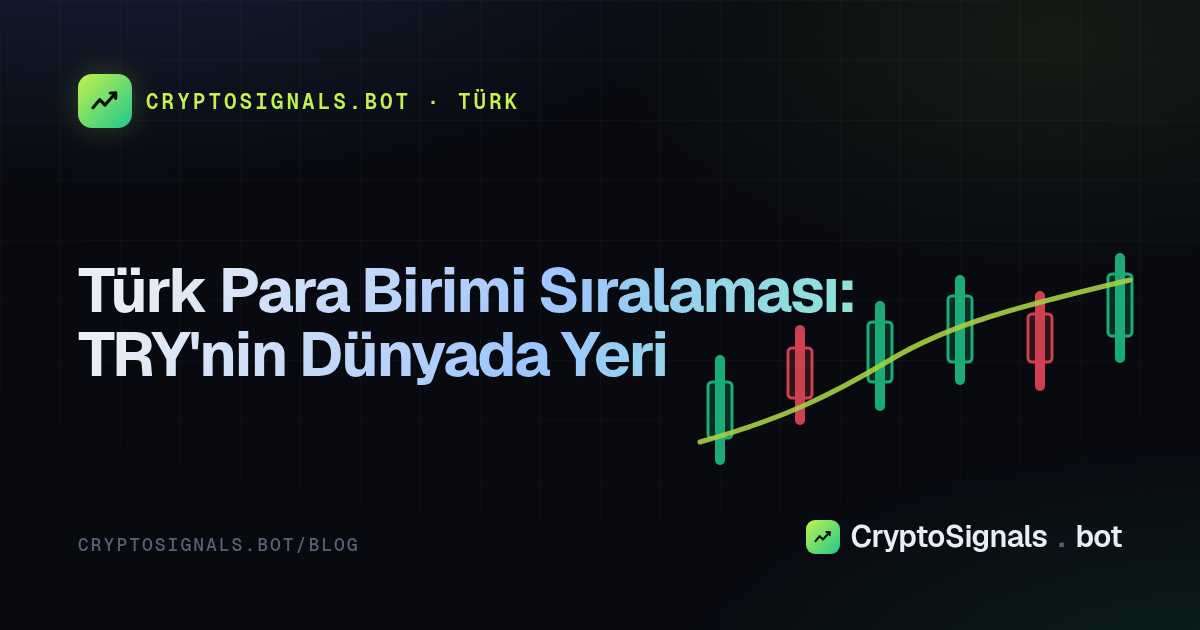 Türk Para Birimi Sıralaması: TRY'nin Dünyada Yeri